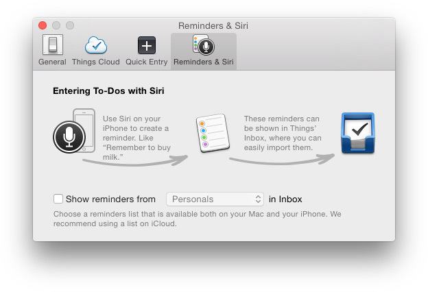 Věci pro OS X