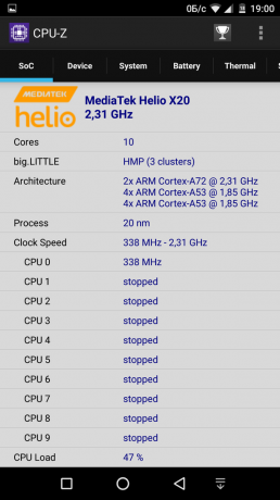 Apollo Lite: CPU Specifikace