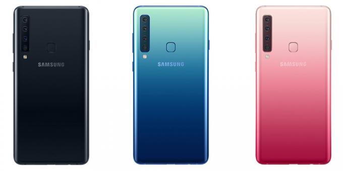 Samsung Galaxy A9: Barvy