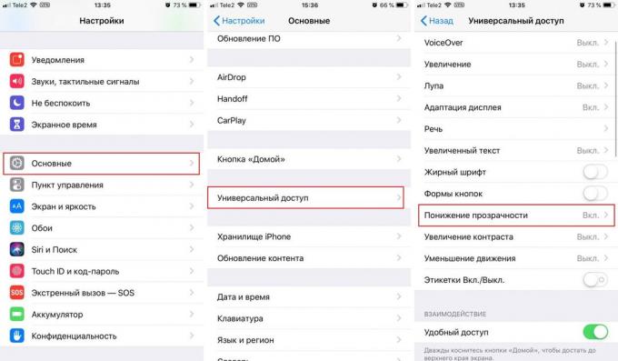 Jak vyrobit transparentní složky a ukotvit bar v iOS 12